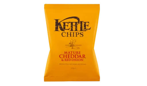 Starbucks Menu Prices UK 2026 160 Kettle Chips Mature Cheddar & Red Onion
