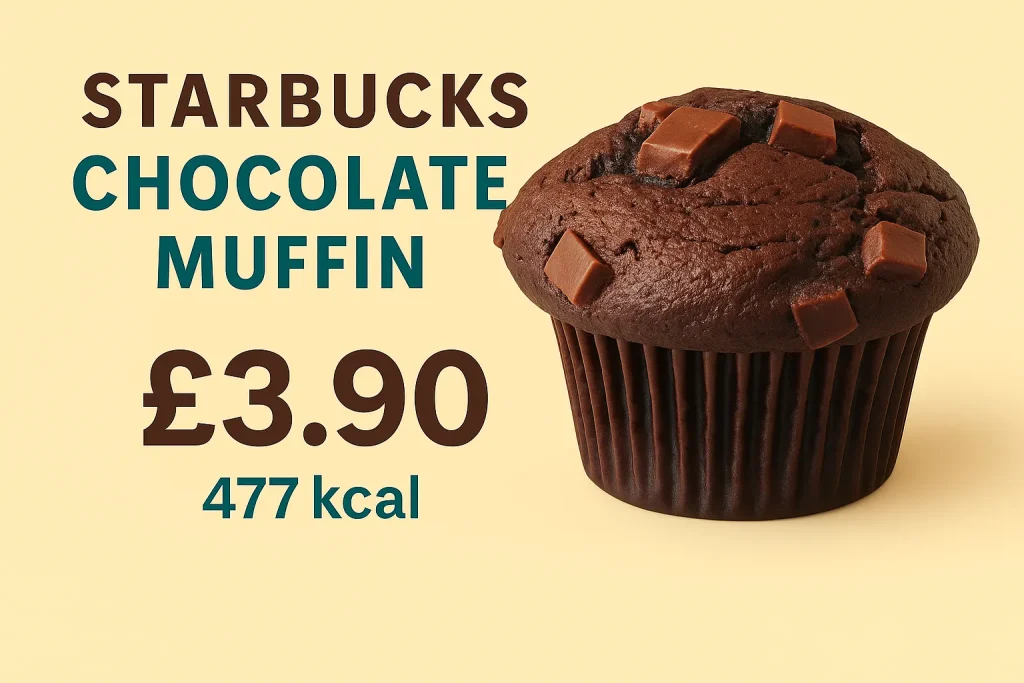 Chocolate Muffin Starbucks UK – Price & Calories 2 Starbucks Chocolate Muffin