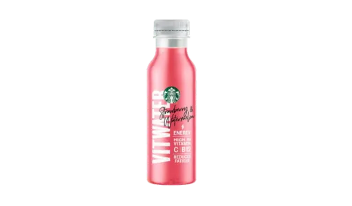 Starbucks Menu Prices UK 2026 102 Strawberry & Watermelon VITWATER 330ml