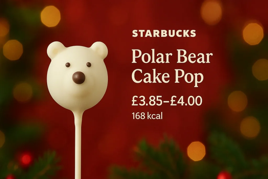 Starbucks Polar Bear Cake Pop