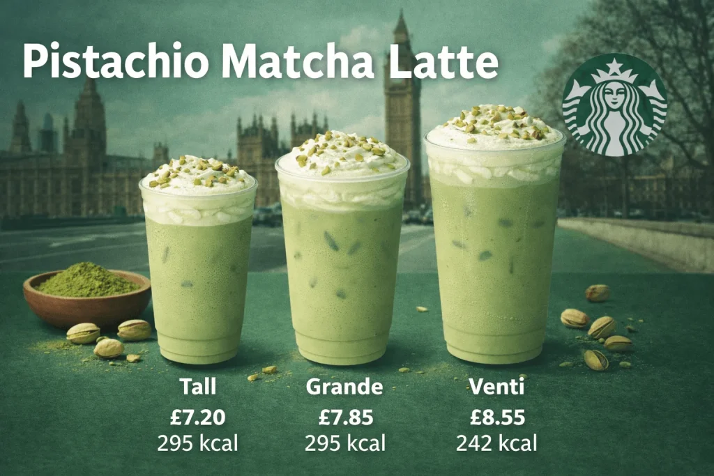 Starbucks Pistachio Matcha Latte