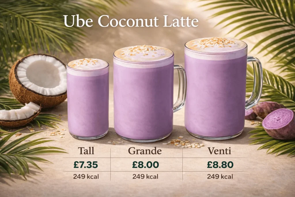 Ube Coconut Latte Starbucks Uk – Price, Calories & Sizes 2 Ube Coconut Latte Starbucks
